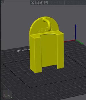 Bosch Kiox 300 wallmount with real hook / Wandhalterung mit Haken   