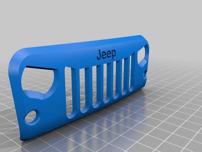 SCX10 Pro-Line Body Jeep Style Angry Grill