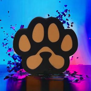 Dog Paw Keychain