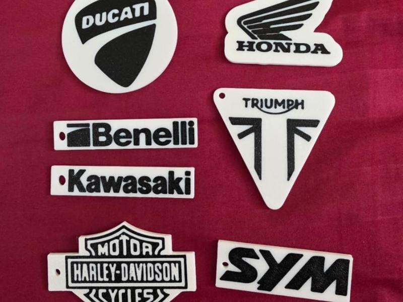 motorcycle keychains