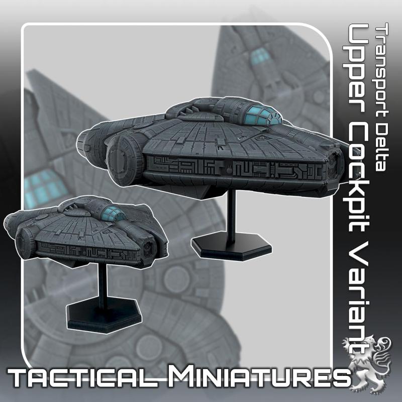 Transport Delta Upper Cockpit Variant Tactical Miniatures
