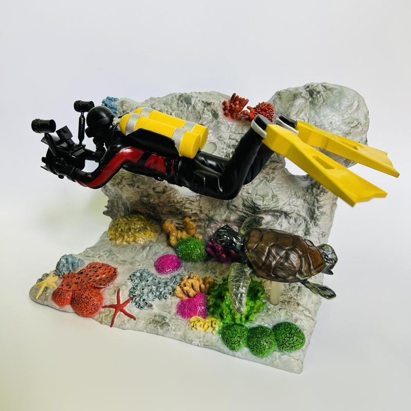 Aquarium Diver Diorama