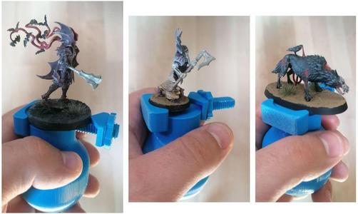 model Painting Handle