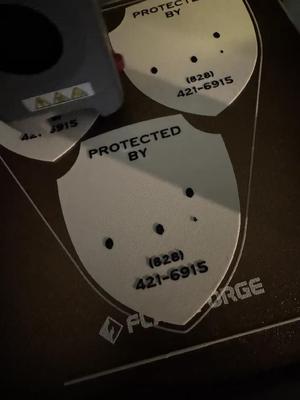 Personalized Shield Badge   