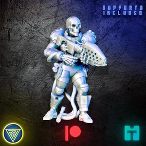 Skeleton Commandos Flamer