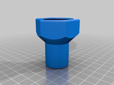 1 AG to 1" hose adapter fits Einhell GE-SP 18 Li immersion pump