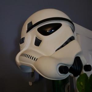 Wall Mount for Helmets - uses command strips