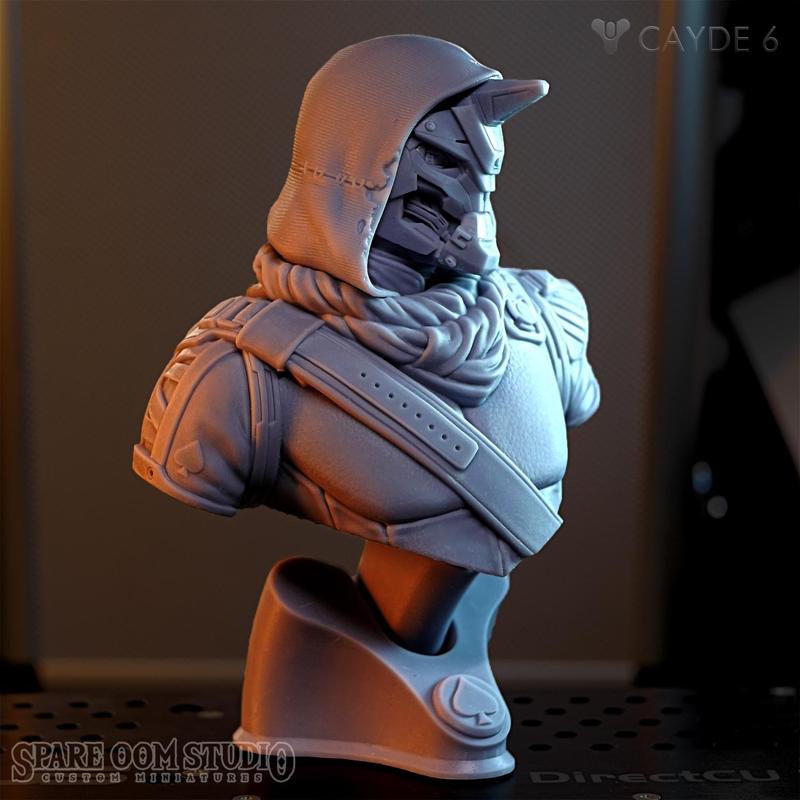 Cayde 6 Bust (Pre-supported)