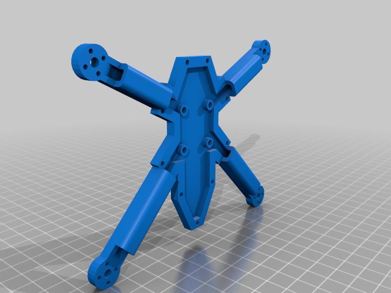 3D printed 3inch drone frame