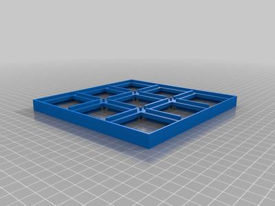 3x3 Double Sided Tile Grid