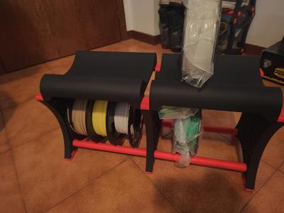 Desktop holder for  spools or anything that fits