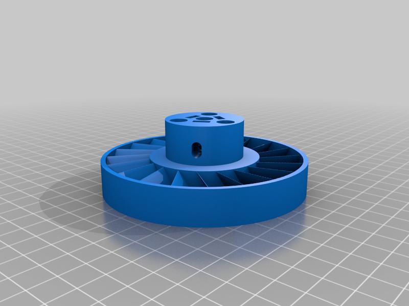3D Printed Turbine (VIDEO)