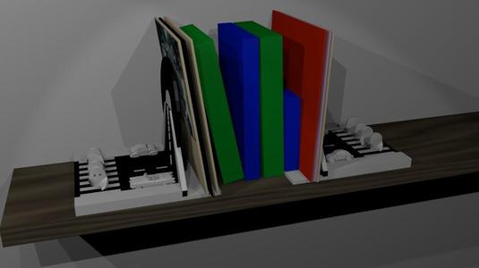 Gost Book LP Stand GhostlyVinyl