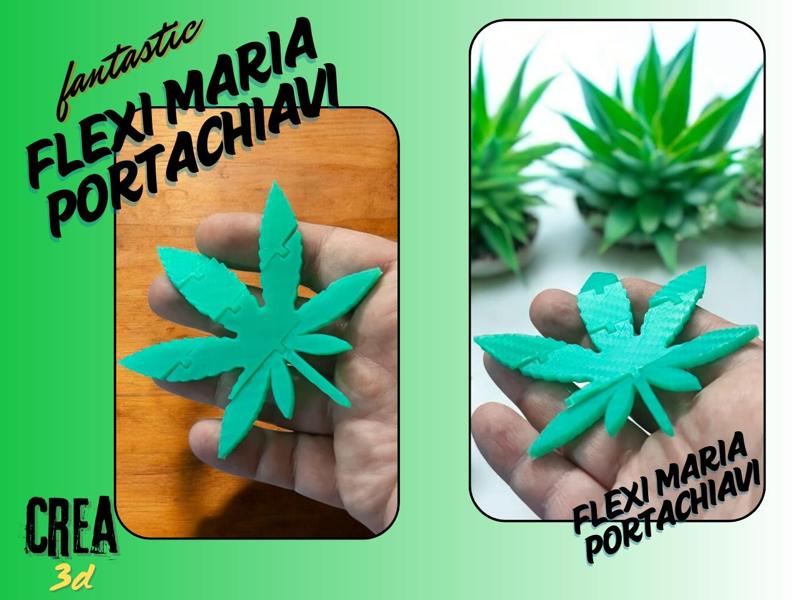 flexi maria portachiavi