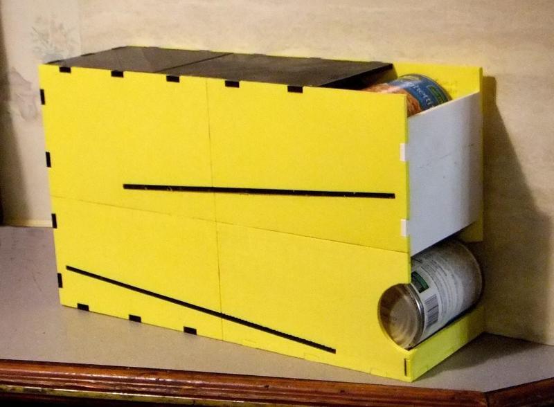 FIFO Rolling Can Pantry Organizer