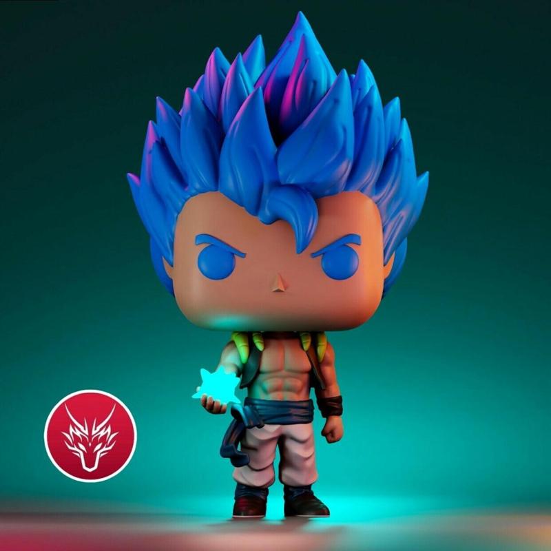 Gogeta Blue Dragon Ball Super Broly