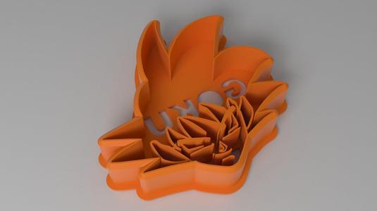 Goku Cookie Cutter