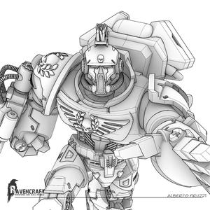 TRIBUNUS CELERUM for tabletop games, primary marines, space soldiers