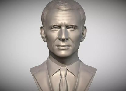 Emmanuel Macron bust