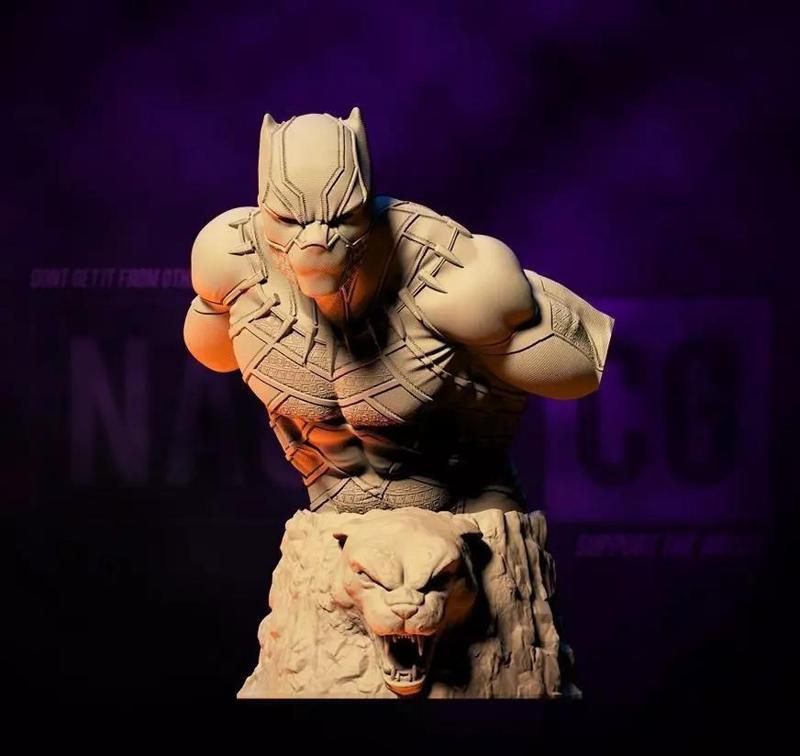 Fan Art Black Panther - Bust