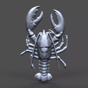 Crayfish bas relief for CNC