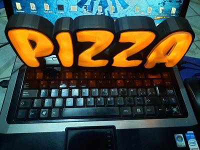 LED pizza sign