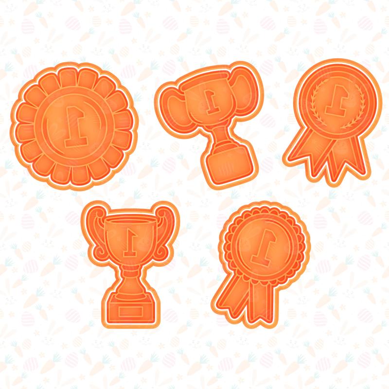 Awards cookie cutter set of 5