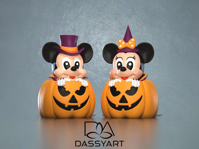 MICKEY AND MINNIE HALLOWEEN | HALLOWEEN DECORATIONS