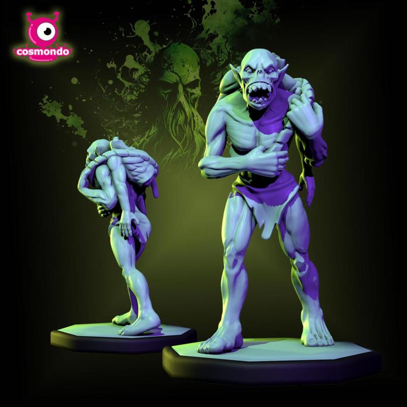 Ghoul 1 Cemetery Marauder Cthulhu Monster Character