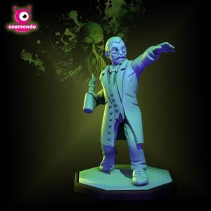 Anarchist with Cocktail Molotov Cthulhu Investigator 32mm RPG Tabletop