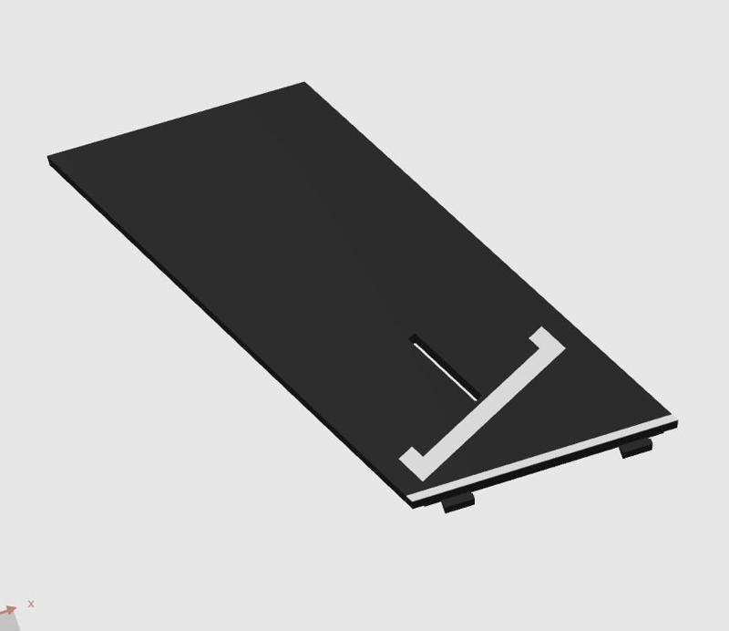 Scalextric Le Mans style paddock/pitbox/garage A/251