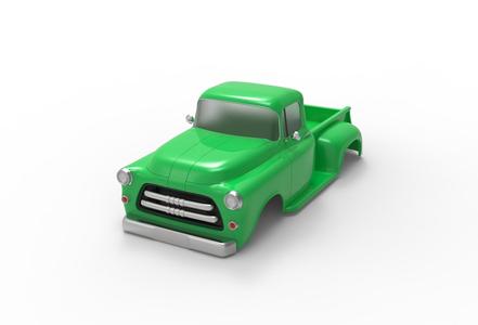 Dodge C3-C pickup 1956 Rc body shell