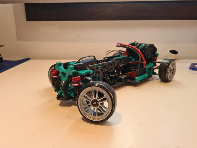 MMC D3 RC Drift Printable Chassis [Update: 220mm PrintBase Compatible]