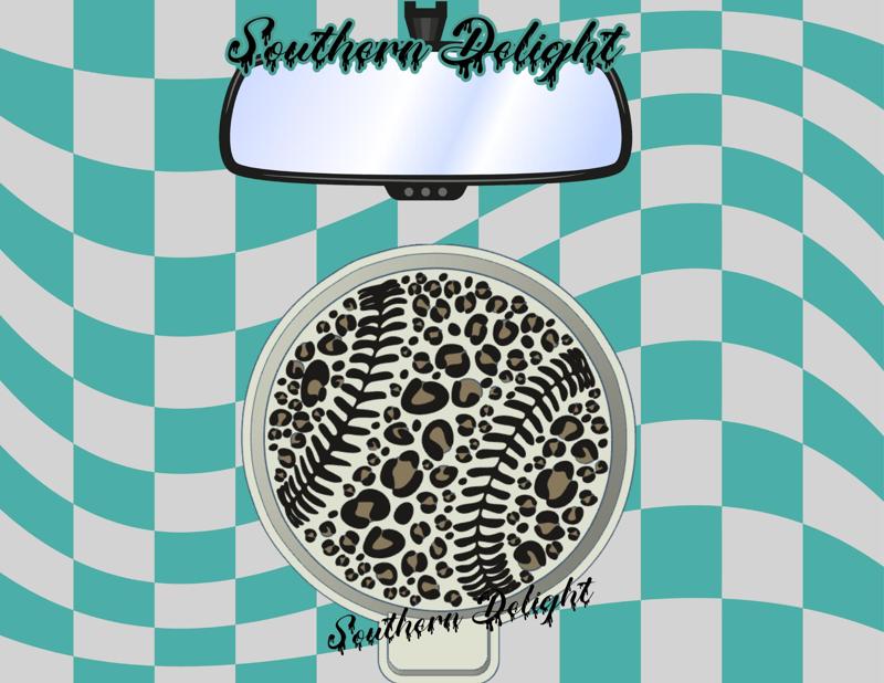 Leopard Baseball/Softball Freshie mold