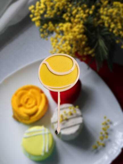 Tennis Cupcake Topper