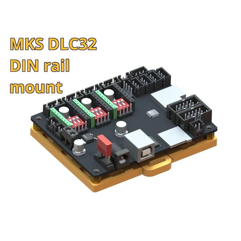 MKS DLC32 DIN rail mount