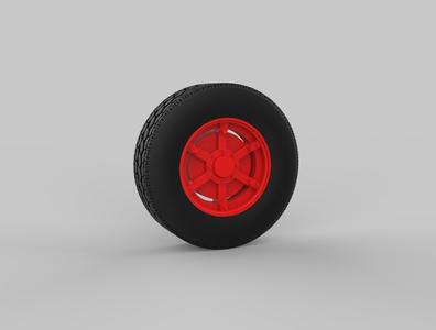 6 spoke dayton fornt old school rim