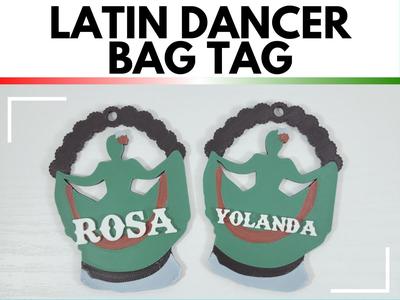Mexican folklore Dancer Ornament and Bag Tag
