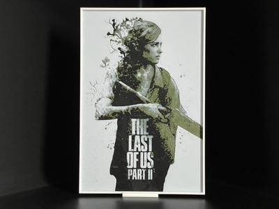 The Last Of Us Part 2 - Hueforge Video Game Poster
