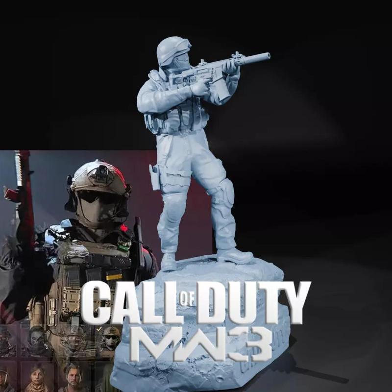 CALL OF DUTY MODERN WARFARE - CHARACTERS - 3D PRINT