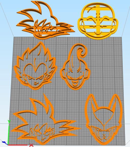 Dragon Ball Z Dough Cutter