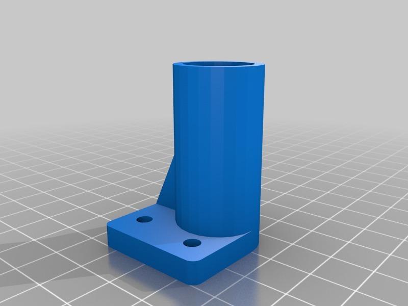 Desktop lamp screw mount