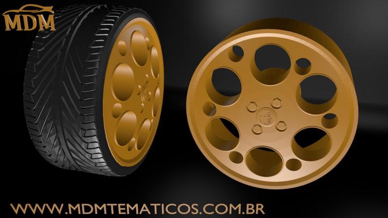 RODA ALFA QUADRIFOGLIO