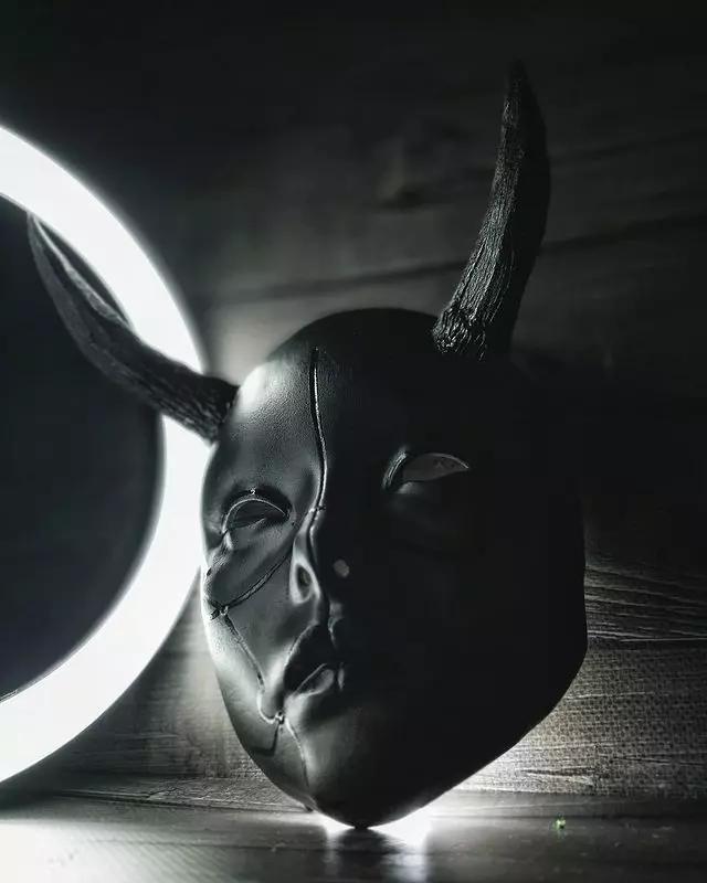 ONI MASK HANNYA GEISHA ANDROIDE