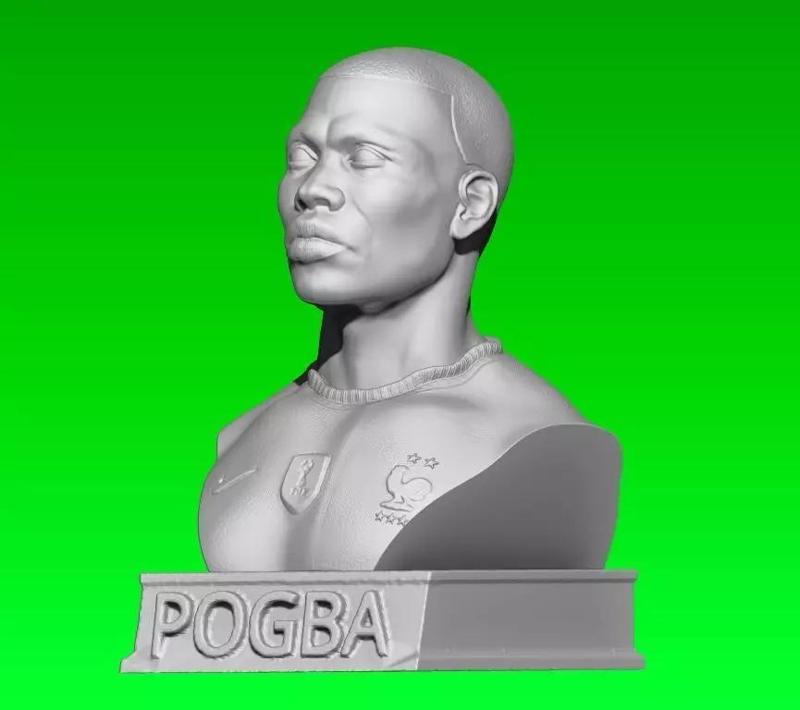 Paul Pogba bust