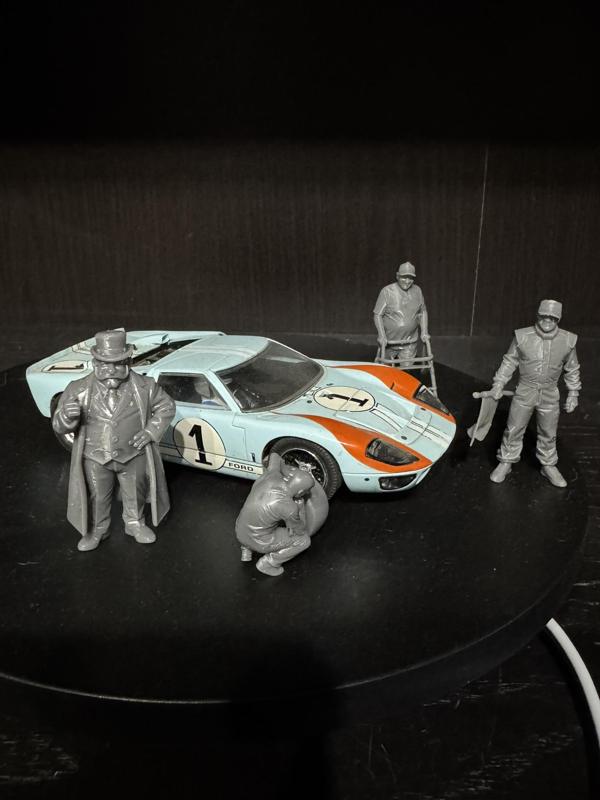 Scalextric / Slot Racing Characters set 1 (1/32)