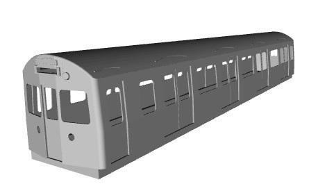 London Transport c69 and c77 stock Driver Coach 1/87 scale