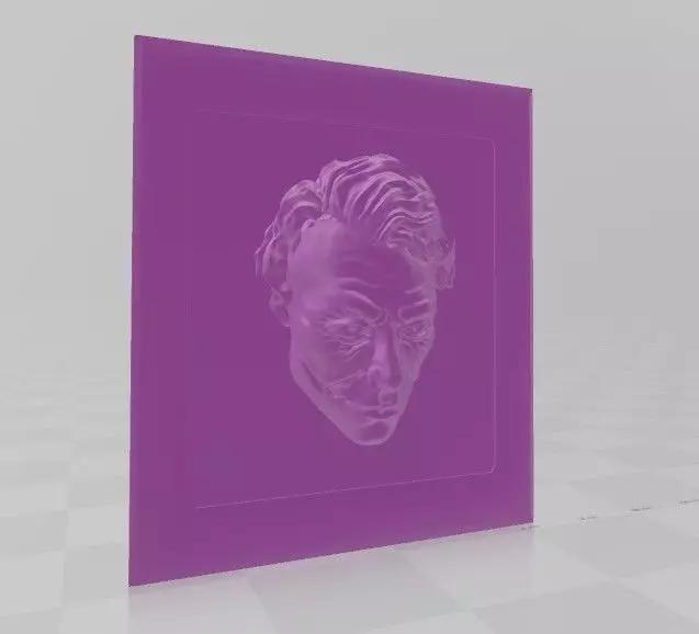 JOKER FACE 3D PAINTING