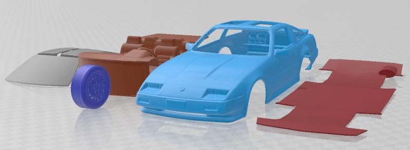 Nissan 300ZX Turbo 1983 Printable Car