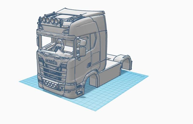 Scania S730 Holland style tuned Body